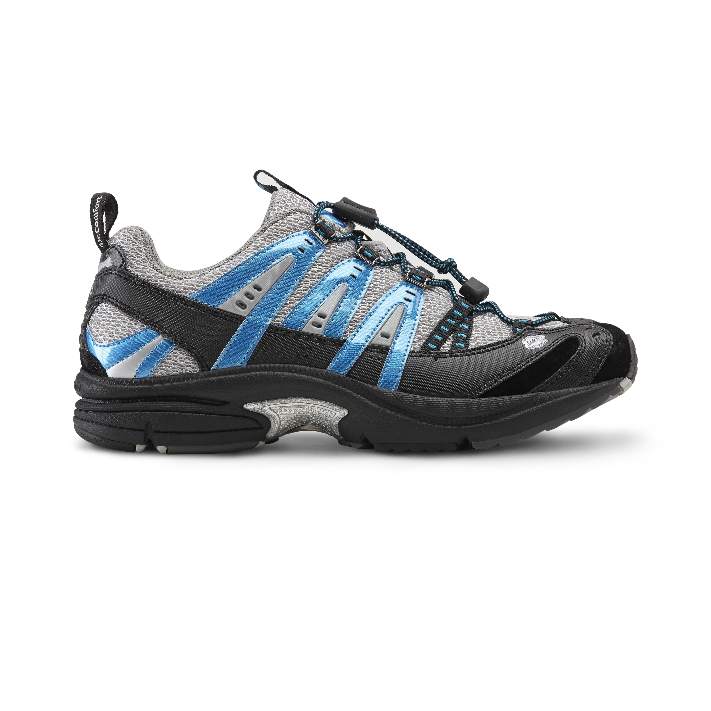 Zusatzbild DR. COMFORT® Performance blau, außen, Orthopädische Schuhe, Ideal für den aktiven Mann. Leichter und komfortabler Freizeitschuh