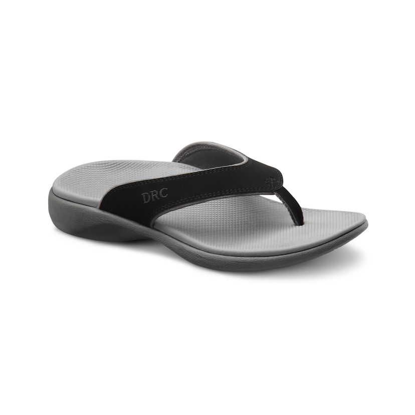 Produktbild DR. COMFORT® Shannon schwarz, Orthopädische Schuhe, Leichter Sommerschuh mit eingearbeitetem Fußbett für mehr Stabilität