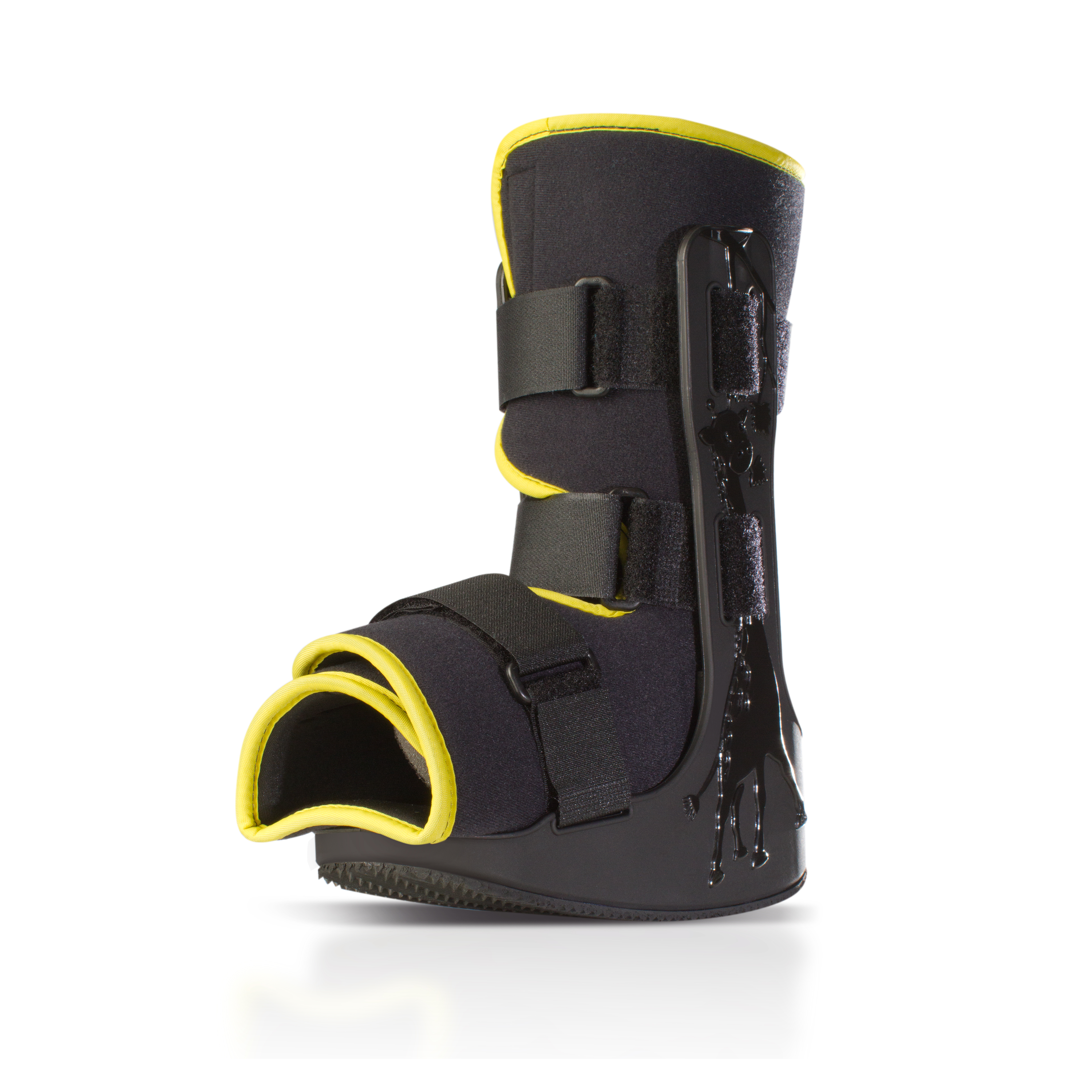 Produktbild PROCARE® MiniTrax™ Walker Large gelb, Unterschenkel-Fuß-Orthese zur Immobilisierung für die Versorgung von Kindern