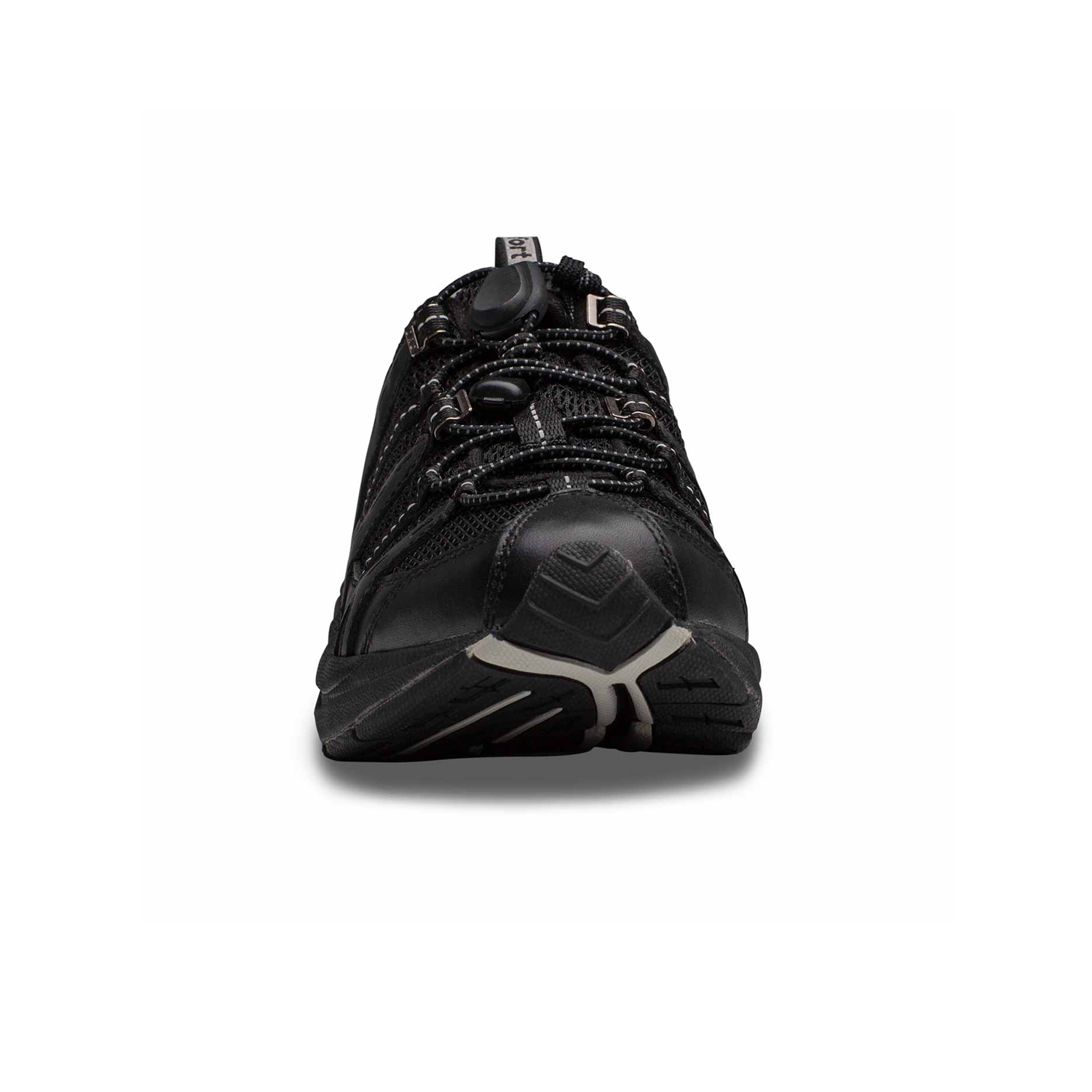 Zusatzbild DR. COMFORT® Refresh schwarz, vorne, Orthopädische Schuhe, Besonders weicher und leichter Freizeitschuh