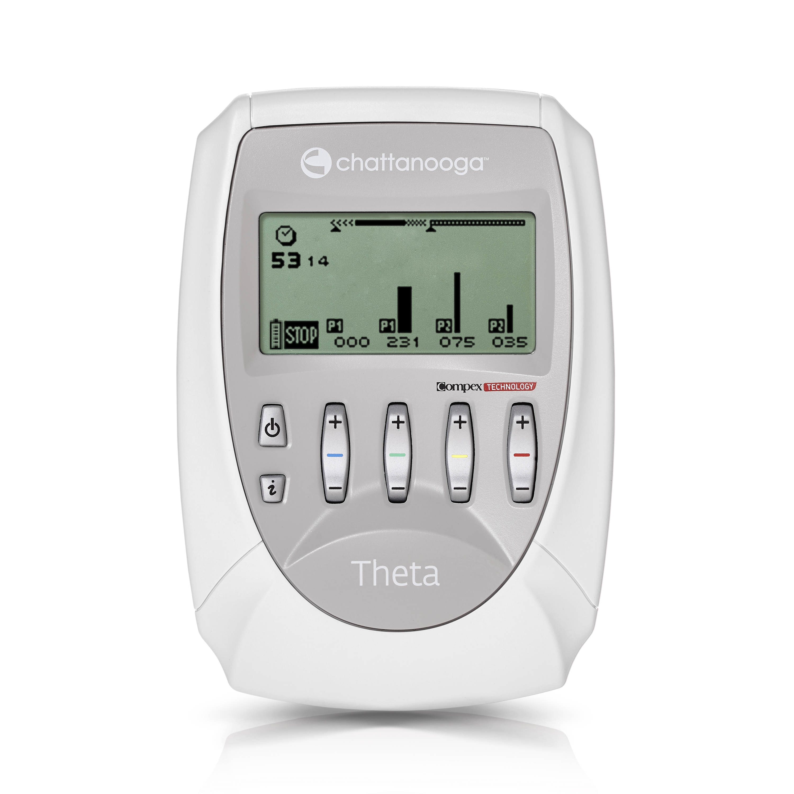 Produktbild CHATTANOOGA® Theta, 4-Kanal Gerät für die mobile Elektrotherapie