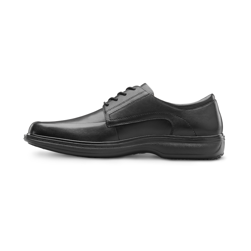 Zusatzbild DR. COMFORT® Classic schwarz, innen, Orthopädische Schuhe , Sehr eleganter Schnitt. Edles Design. Minimales Gewicht bei maximalem Comfort