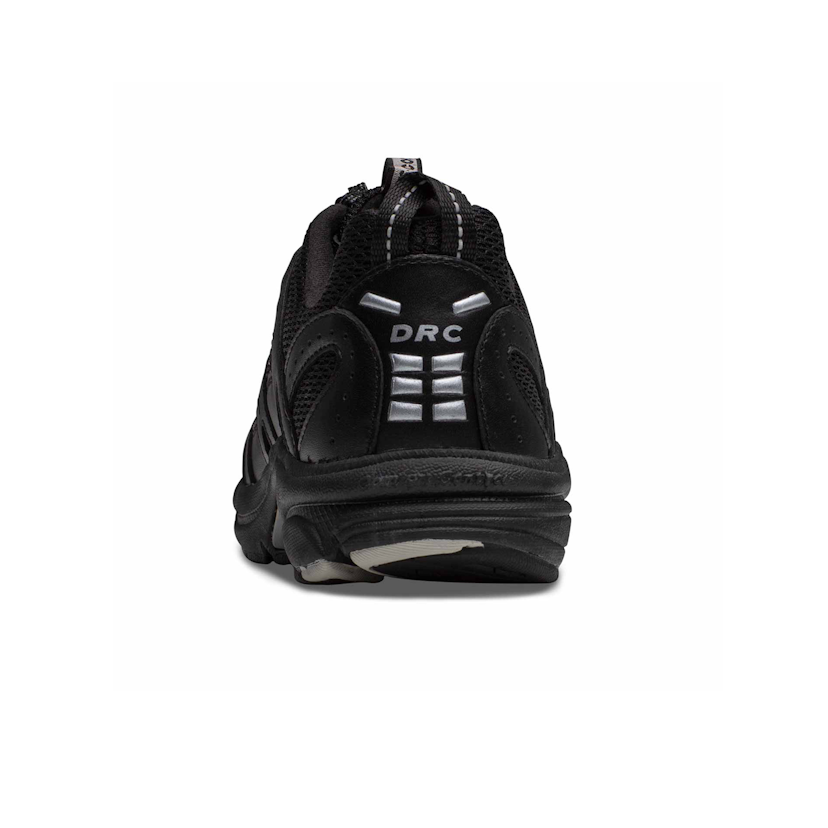 Zusatzbild DR. COMFORT® Refresh schwarz, hinten, Orthopädische Schuhe, Besonders weicher und leichter Freizeitschuh