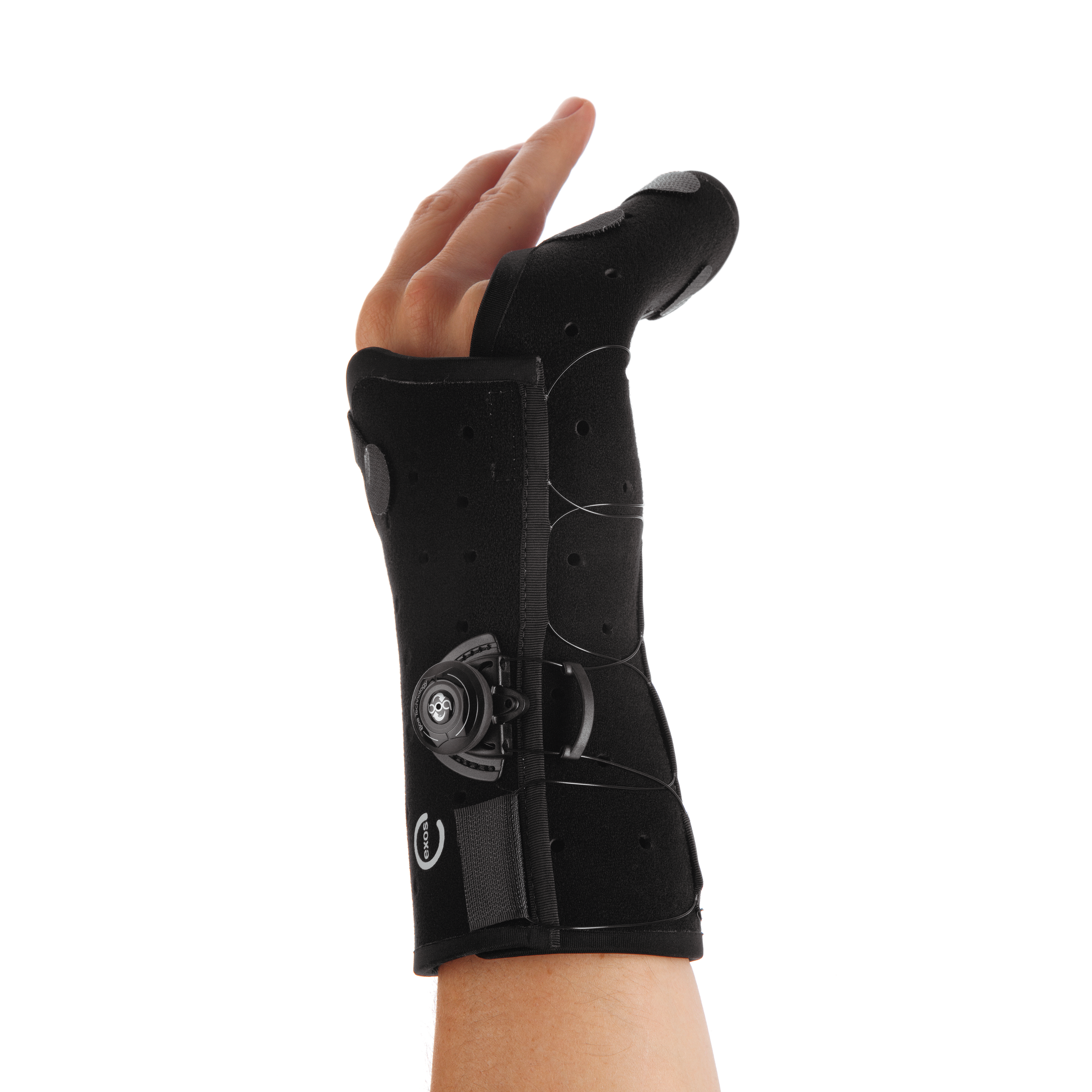 Produktbild EXOS® Hand-/Unterarmorthese mit Fixierung der Finger 4. & 5., mit BOA® Thermoplastisch verformbare Hand-/Unterarmorthese zur Immobilisierung der Mittelhand und der Finger 4 & 5