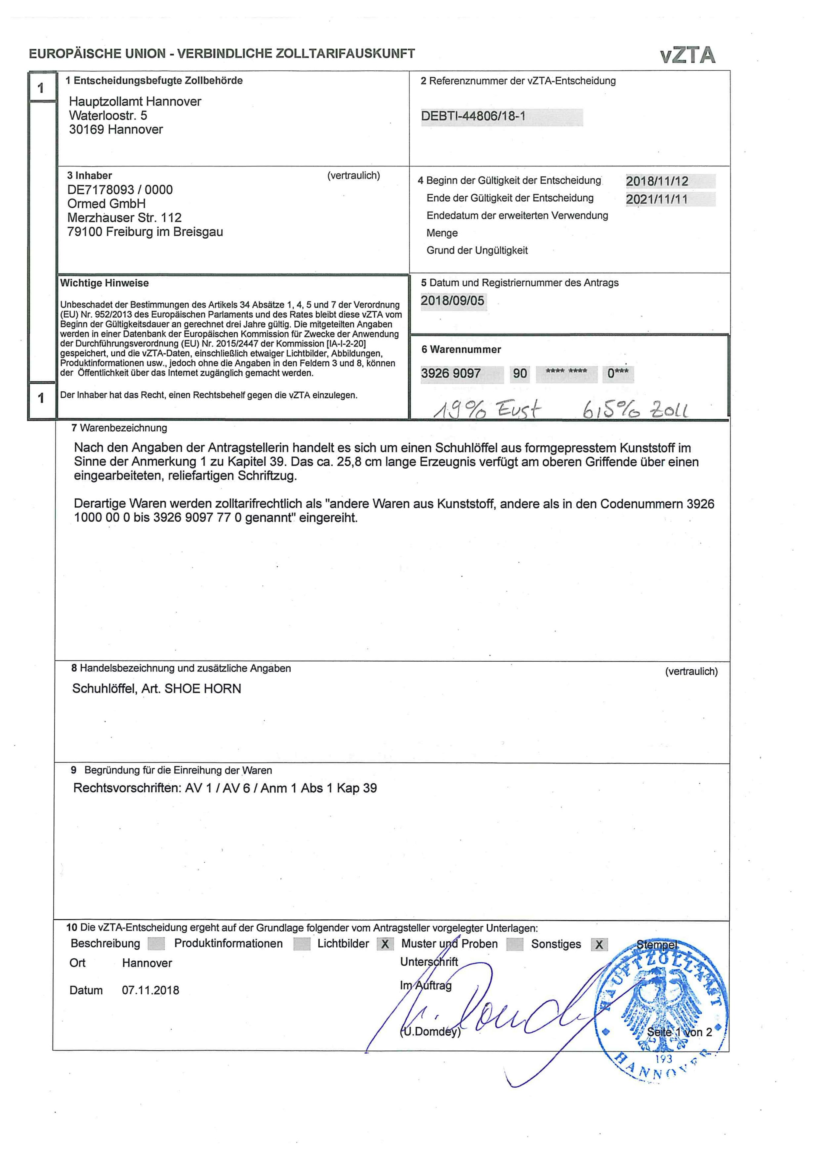 DEBTI-44806-18-1 Schuhlöffel SHOE HORN 39269097900.pdf
