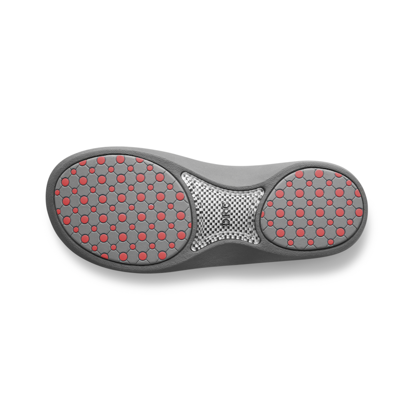 Zusatzbild DR. COMFORT® Shannon rot, unten, Orthopädische Schuhe, Leichter Sommerschuh mit eingearbeitetem Fußbett für mehr Stabilität