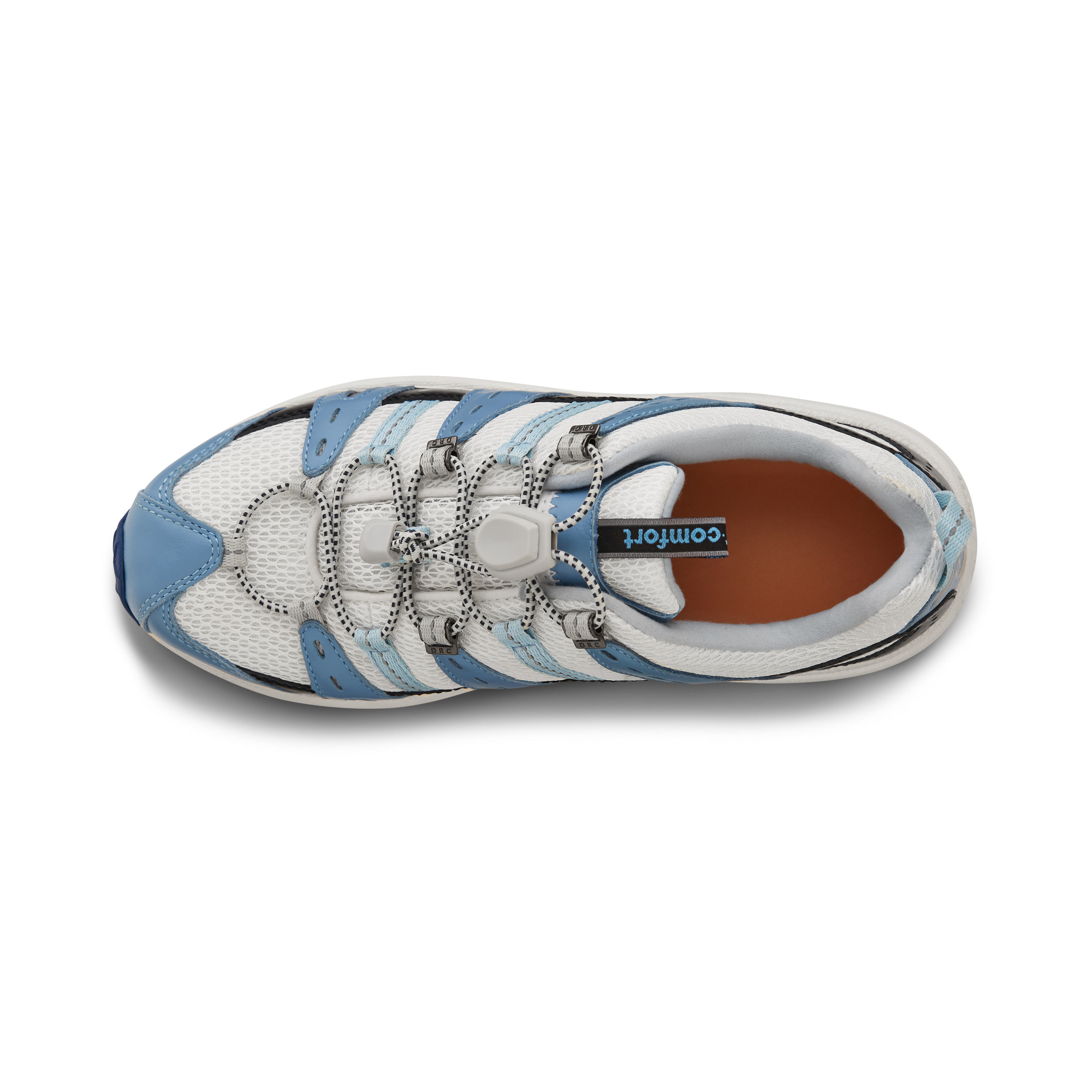 Zusatzbild DR. COMFORT® Refresh blau, oben, Orthopädische Schuhe, Besonders weicher und leichter Freizeitschuh