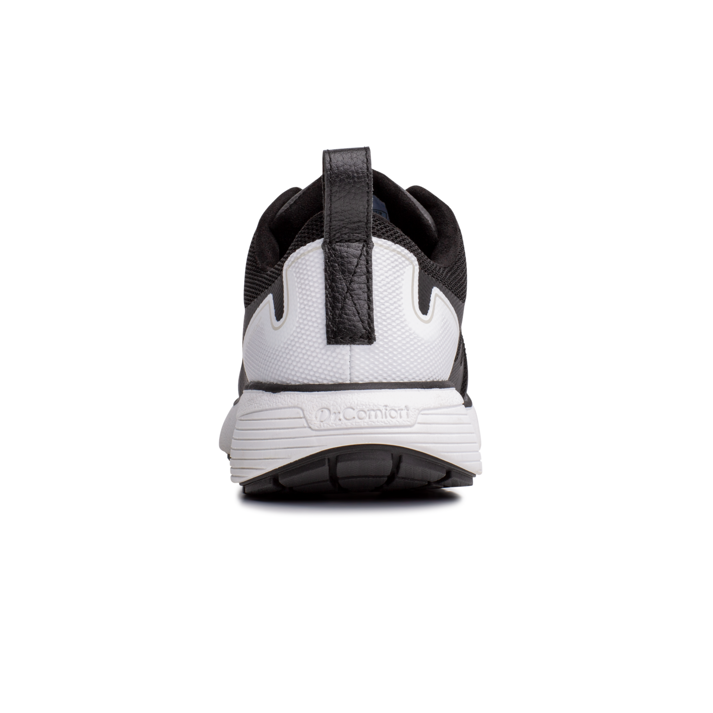 Zusatzbild DR. COMFORT® Grace schwarz, hinten, Orthopädische Schuhe, leichter Aktivschuh mit stabilisierender und dämpfender Laufsohlenkonstruktion für einen sicheren Gang