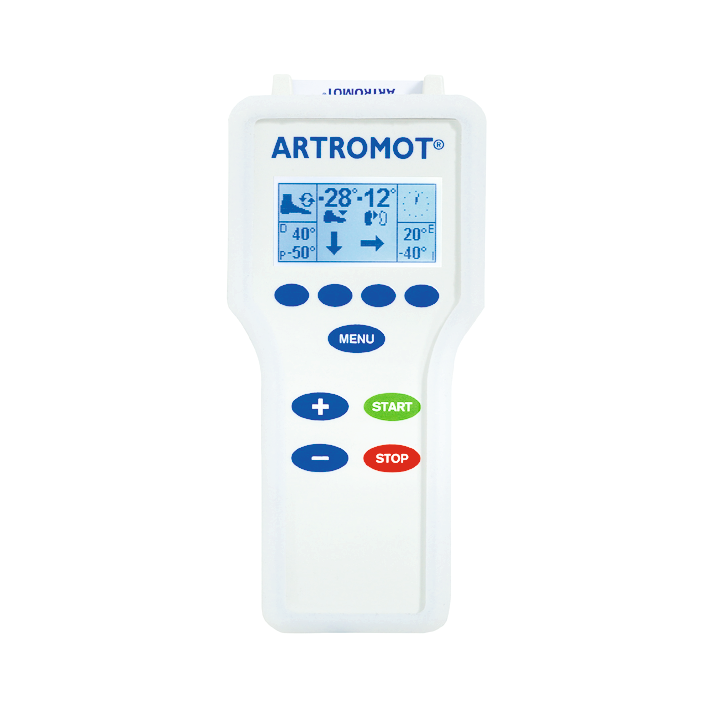 Zusatzbild ARTROMOT®-SP3 Handcontroller, Motorisierte CPM-Bewegungsschiene für das Sprunggelenk