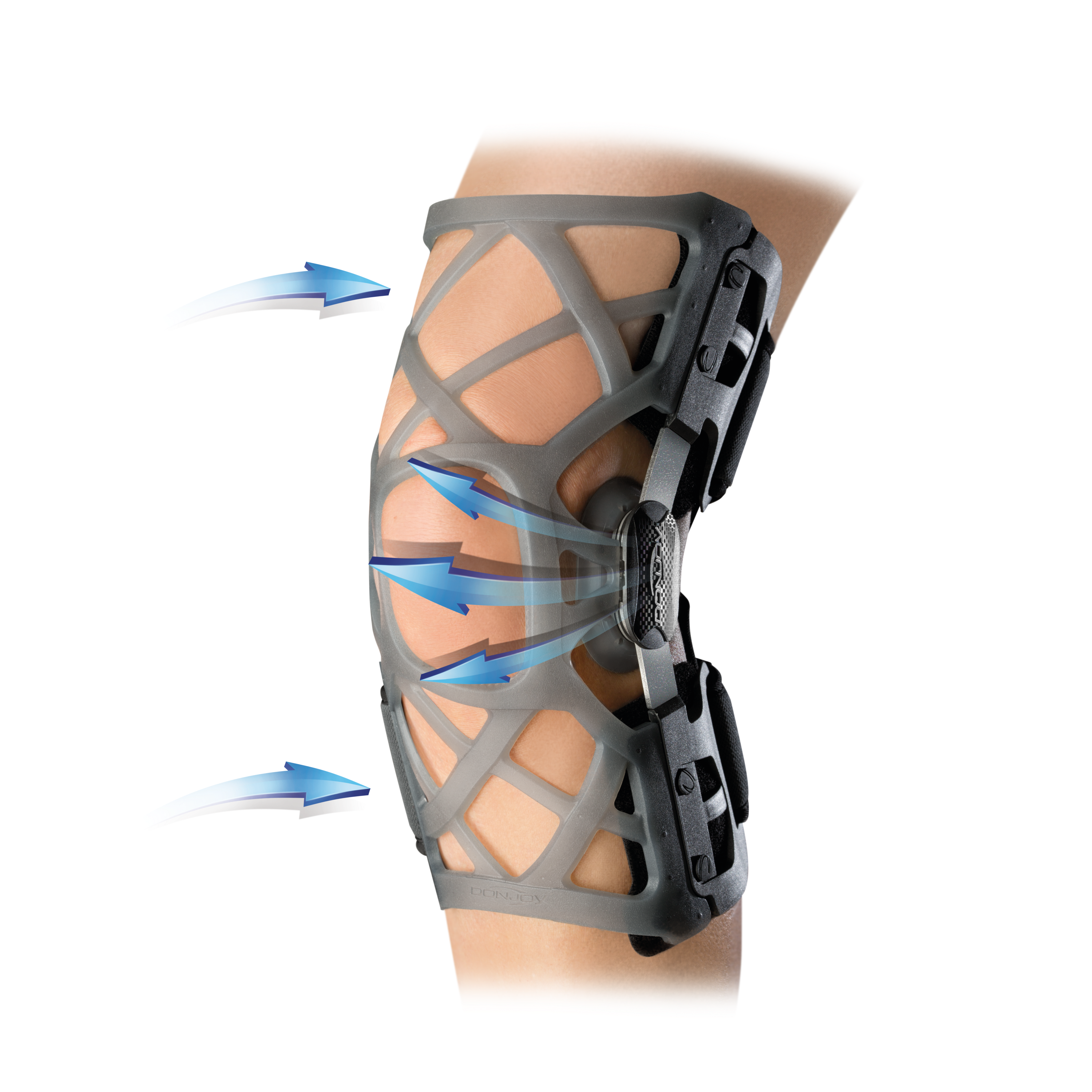 Zusatzbild DONJOY® Matrix OA Netzdesign der Knieorthese