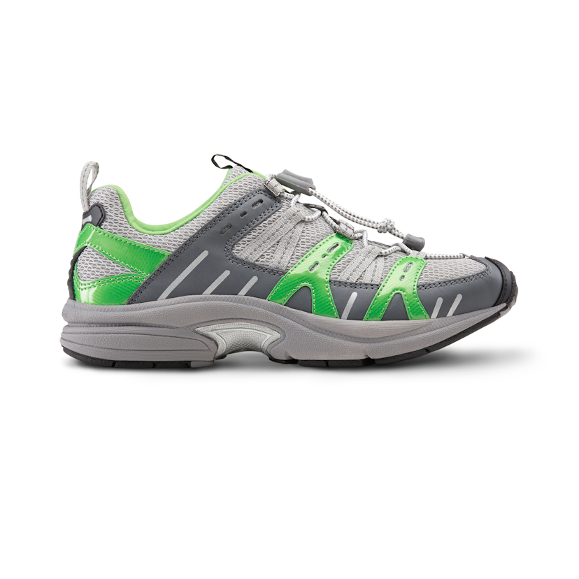 Zusatzbild DR. COMFORT® Refresh grün, außen, Orthopädische Schuhe, Besonders weicher und leichter Freizeitschuh