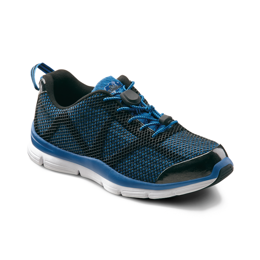 Produktbild DR. COMFORT® Jason blau, Orthopädische Schuhe, Besonders weicher und leichter Freizeit- und Aktivschuh