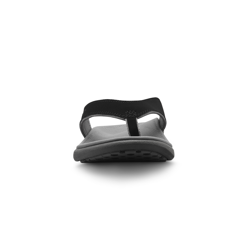 Zusatzbild DR. COMFORT® Collin schwarz, vorne, Orthopädische Schuhe, Leichter Sommerschuh mit eingearbeitetem Fußbett für mehr Stabilität