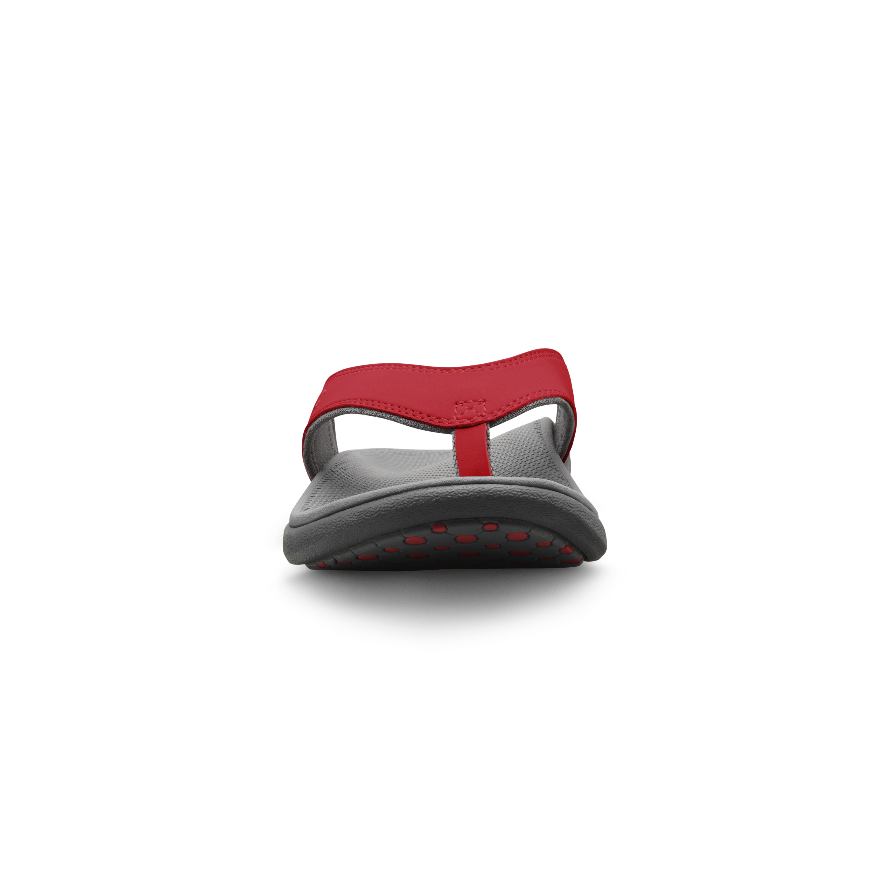 Zusatzbild DR. COMFORT® Shannon rot, vorne, Orthopädische Schuhe, Leichter Sommerschuh mit eingearbeitetem Fußbett für mehr Stabilität