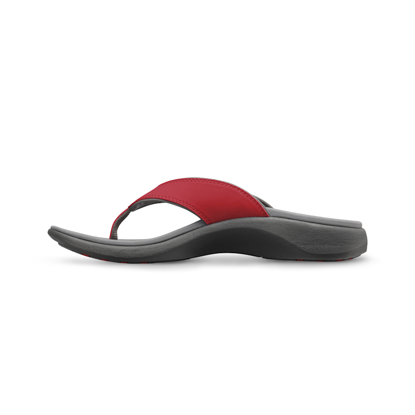 Zusatzbild DR. COMFORT® Shannon rot, innen, Orthopädische Schuhe, Leichter Sommerschuh mit eingearbeitetem Fußbett für mehr Stabilität