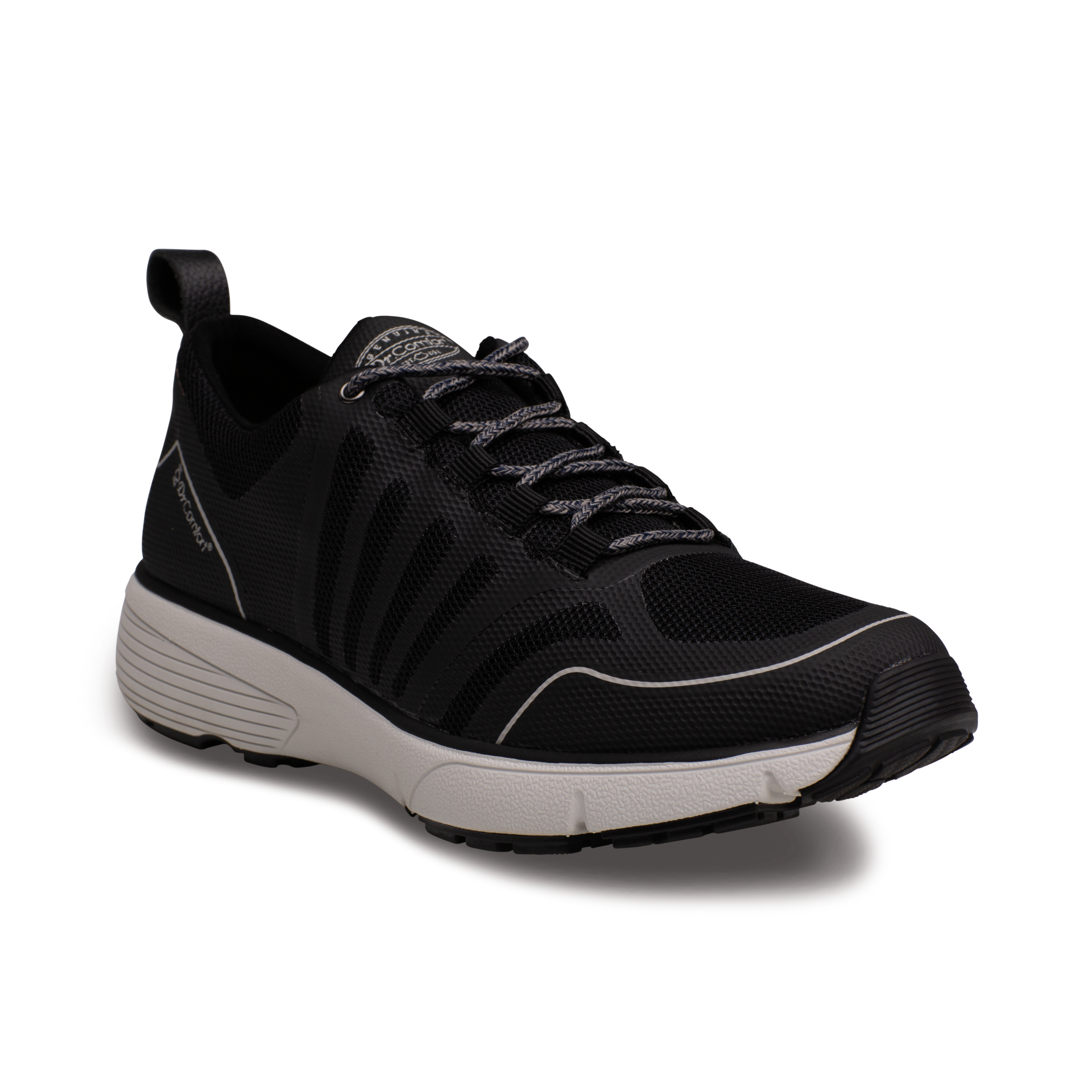 Produktbild DR. COMFORT® Gordon schwarz, Orthopädische Schuhe, Leichter Aktivschuh mit stabilisierender und dämpfender Laufsohlenkonstruktion für einen sicheren Gang