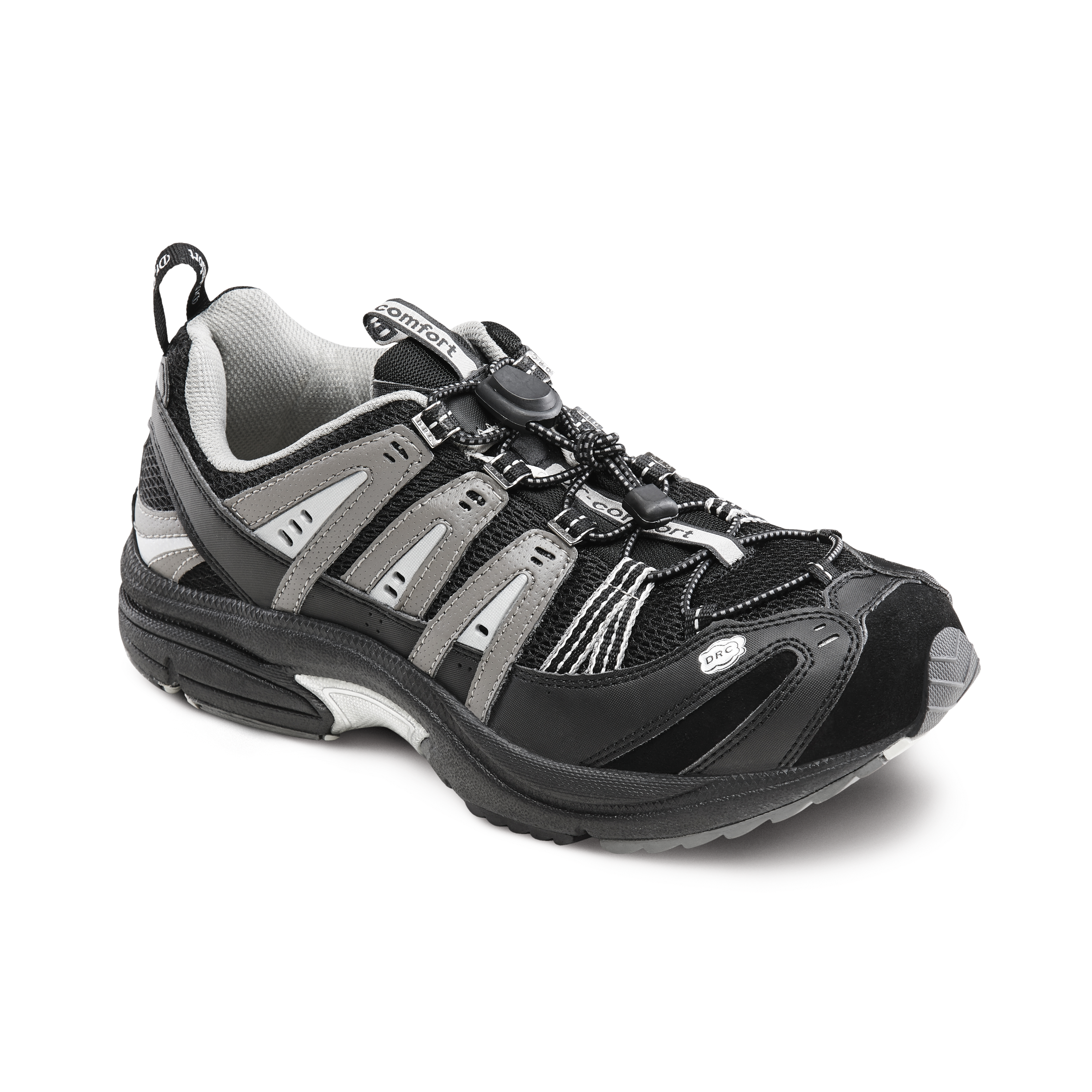 Produktbild DR. COMFORT® Performance-X schwarz, Orthopädische Schuhe, Leichter und komfortabler Freizeitschuh mit enorm viel Volumen
