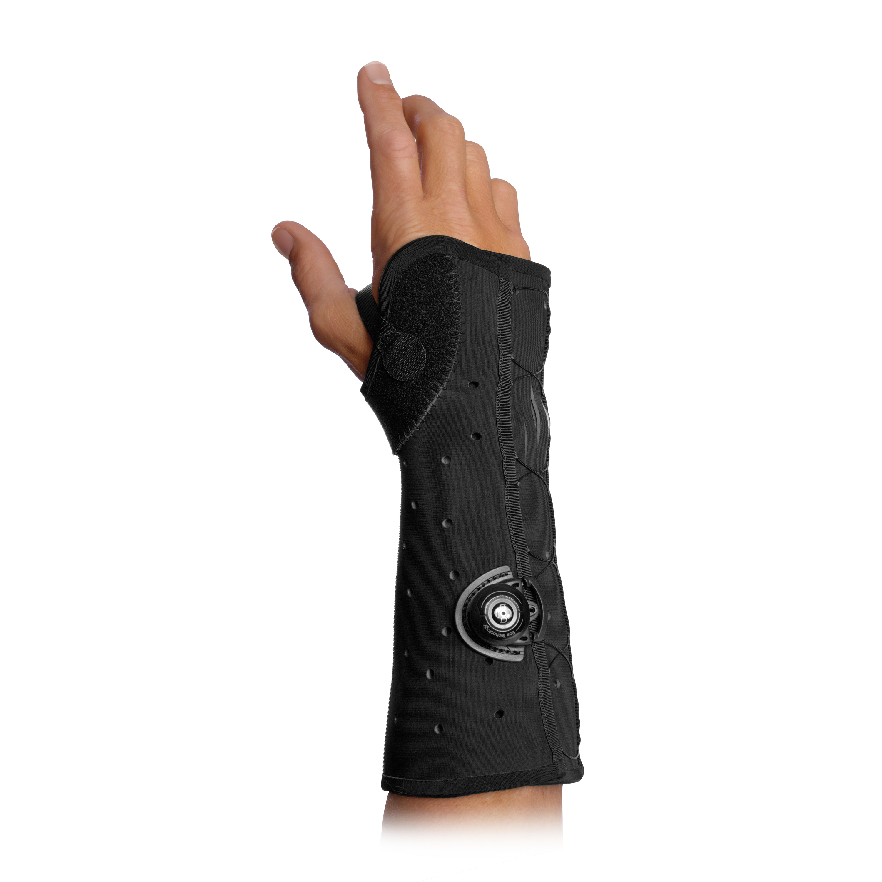 Produktbild EXOS® Hand-/ Unterarmorthese mit BOA®, offen, Thermoplastisch verformbare Hand-/Unterarmorthese zur Immobilisierung