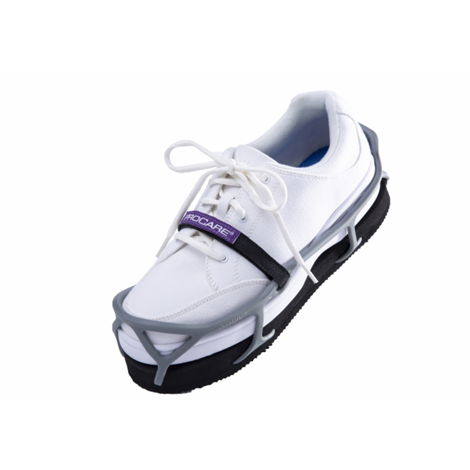Zusatzbild PROCARE® Shoelift™ mit Schuh, Höhenausgleichssohle 